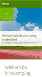 Mobile Screenshot of minicampingnederland.nl